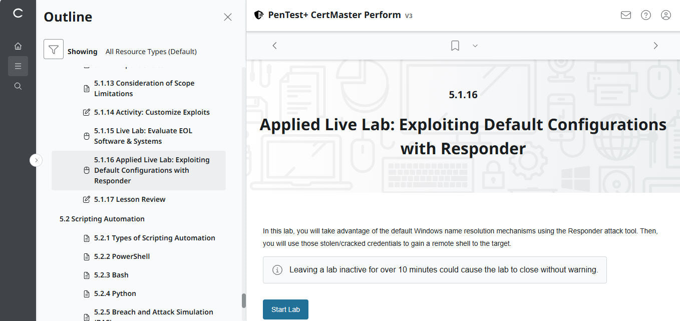 CompTIA PenTest+ CertMaster Perform  PT0-003 (V3)